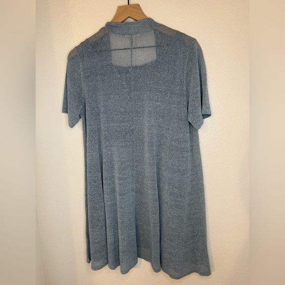 Eileen Fisher Organic Linen Crepe Shimmer Cardigan with Silk Tank Medium - Picture 6 of 14